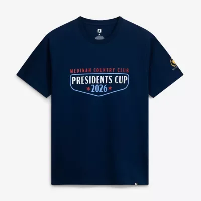 Presidents Cup 2026 Banner T-Shirt by FootJoy