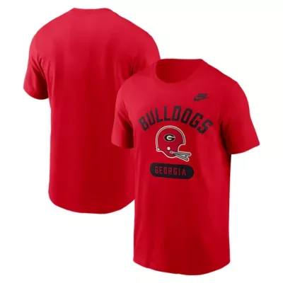 NCAA Georgia Bulldogs Legacy Arch Helmet T-Shirt