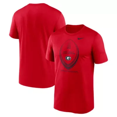 NCAA Georgia Bulldogs Primetime Legend Football Icon Dri-FIT T-Shirt