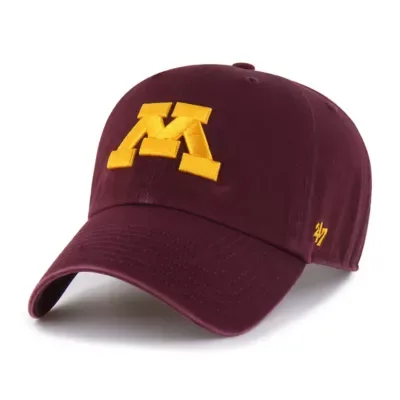 NCAA Minnesota Golden Gophers Clean Up Adjustable Hat by 47