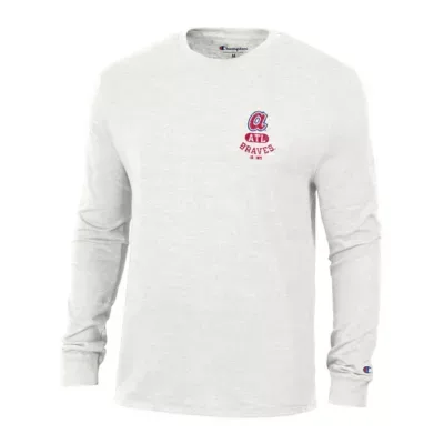 MLB Atlanta Braves Cooperstown Winning Tradition Tri-Blend Long Sleeve T-Shirt by Champion