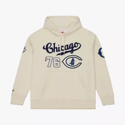MLB Chicago Cubs Yacht Rock Fleece Hoodie by Mitchell & Ness