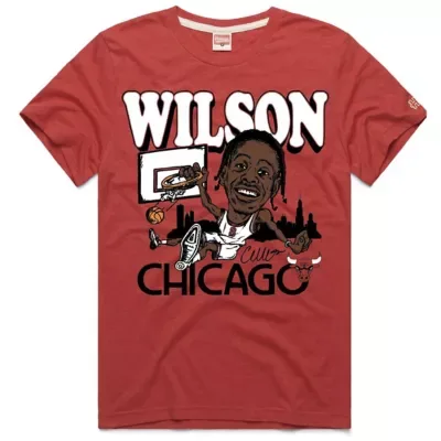 NBA Caleb Chicago Bulls Rookie Tri-Blend T-Shirt by Homage