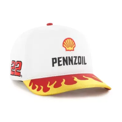 Nascar Joey Logano Flame Hitch Adjustable Hat by 47