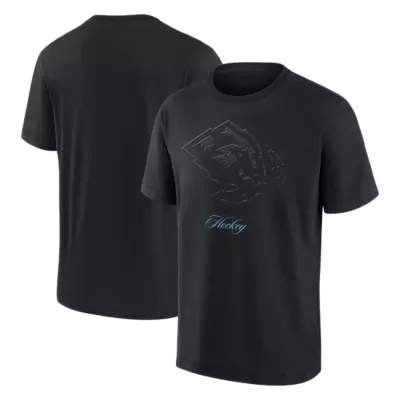 NHL Utah Mammoth Blackout Heavyweight T-Shirt by Fanatics