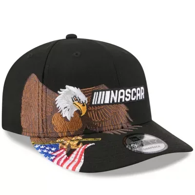Nascar Patriotic Eagle & Flag A-Frame 9FIFTY Snapback Hat by New Era