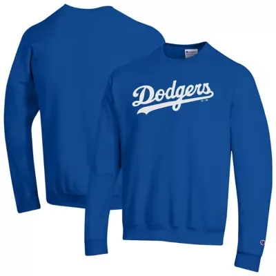 MLB Los Angeles Dodgers Powerblend Wordmark Sweatshirt by Champion