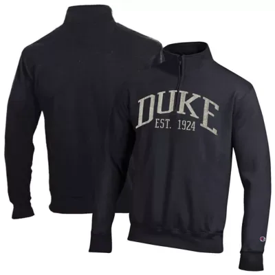 NCAA Duke Blue Devils Powerblend Quarter-Zip Pullover by Champion