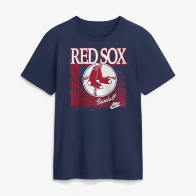 Boston Red Sox MLB Cooperstown Logo T-Shirt by Nike