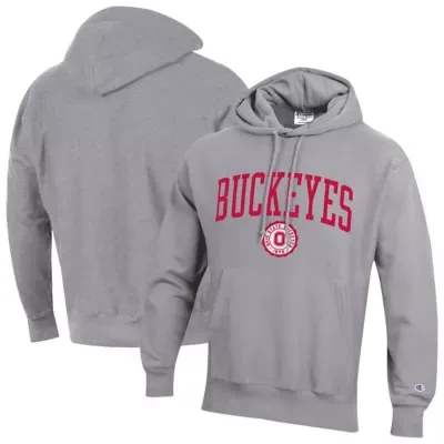 NCAA Ohio State Buckeyes Established Reverse Weave Hoodie by Champion