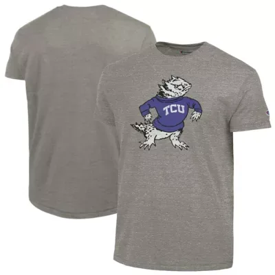 NCAA TCU Horned Frogs Vintage Triumph Tri-Blend T-Shirt by Champion