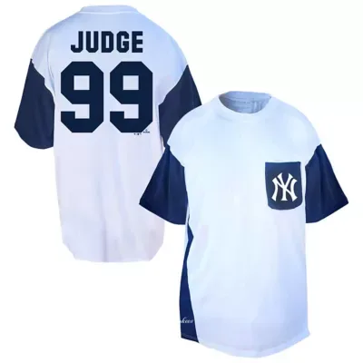 MLB Aaron Judge New York Yankees Player Name & Number T-Shirt by Fanatics