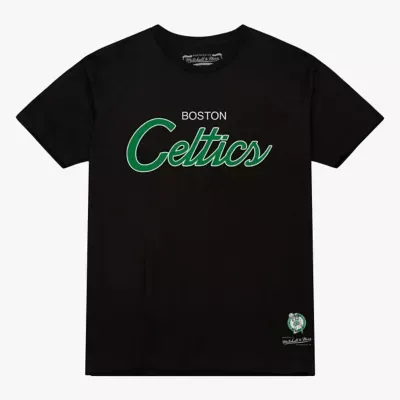 NBA Boston Celtics Vintage Wordmark T-Shirt by Mitchell & Ness
