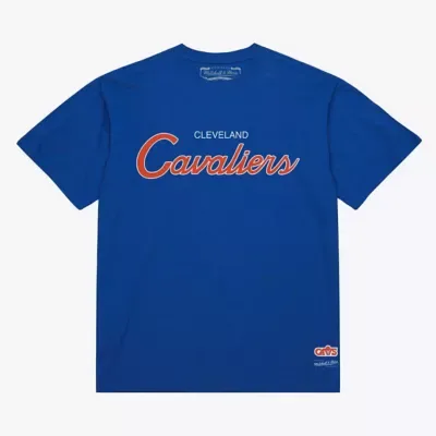 NBA Cleveland Cavaliers Vintage Wordmark T-Shirt by Mitchell & Ness