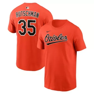 MLB Adley Rutschman Baltimore Orioles Name & Number T-Shirt by Nike