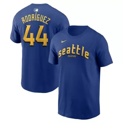 MLB Julio Rodrguez Seattle Mariners City Connect Name & Number T-Shirt by Nike
