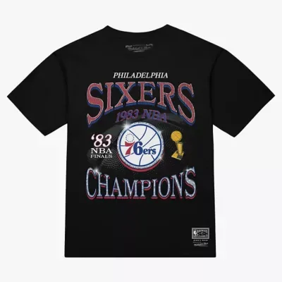 NBA Philadelphia 76ers S Era T-Shirt by Mitchell & Ness