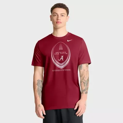 NCAA Alabama Crimson Tide Primetime Legend Football Icon Dri-FIT T-Shirt by Nike
