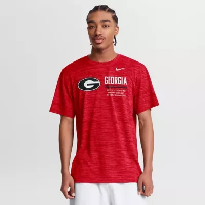 NCAA Georgia Bulldogs Sideline Velocity Dri-FIT T-Shirt by Nike