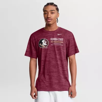NCAA Florida State Seminoles Sideline Velocity Dri-FIT T-Shirt by Nike