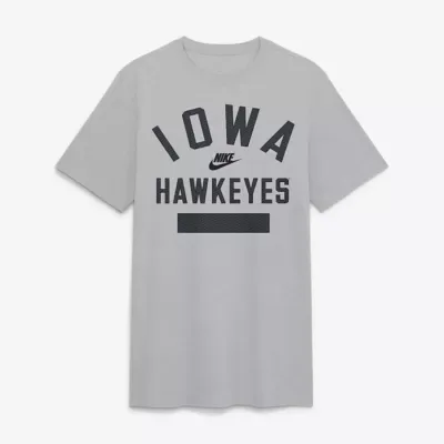 NCAA Iowa Hawkeyes Arch Wordmark Legacy Tri-Blend T-Shirt by Nike