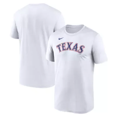 MLB Texas Rangers New Legend Wordmark Dri-FIT T-Shirt by Nike