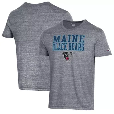 Maine Black Bears NCAA Maine Bears Ultimate Triblend T-Shirt by Champion