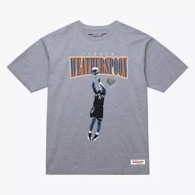 WNBA Teresa Weatherspoon New York Liberty Player Boyfriend T-Shirt - Court Origins by Mitchell & Ness
