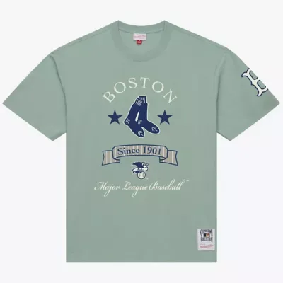 Boston Red Sox MLB Boston Sox Yacht Rock T-Shirt by Mitchell & Ness