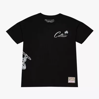 NBA Boston Celtics Chrome T-Shirt by Mitchell & Ness