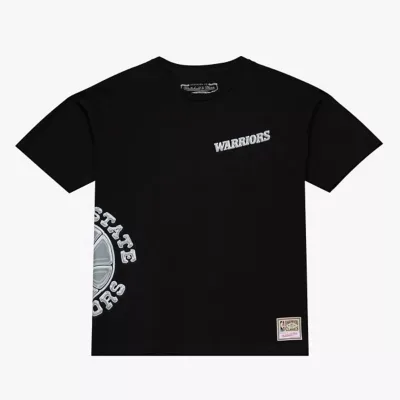 NBA Golden State Warriors Chrome T-Shirt by Mitchell & Ness