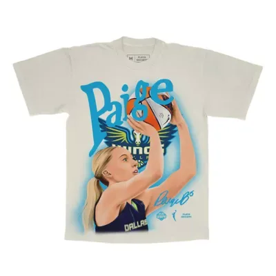 WNBA Paige Bueckers Dallas Wings Player T-Shirt by Playa Society