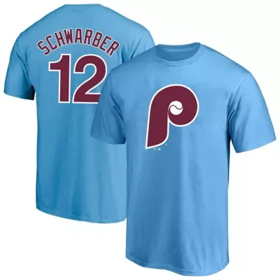 MLB Kyle Schwarber Philadelphia Phillies Name & Number T-Shirt by Fanatics