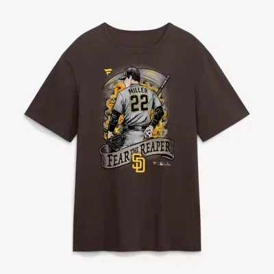 MLB Mason Miller San Diego Padres Fear the Reaper T-Shirt by Fanatics