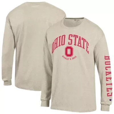 NCAA Ohio State Buckeyes Neutral Arch Long-Sleeve T-Shirt
