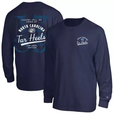 NCAA North Carolina Tar Heels Laminated All-Star Long Sleeve T-Shirt by Champion