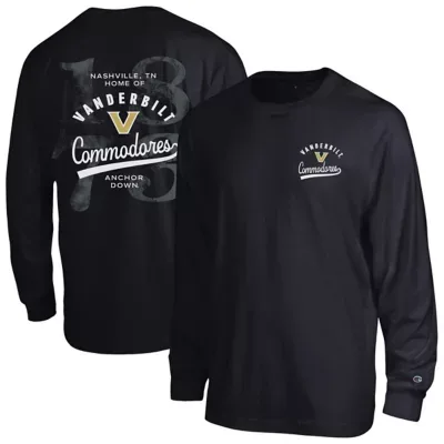NCAA Vanderbilt Commodores Laminated All-Star Long Sleeve T-Shirt by Champion