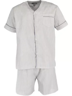 Short Sleeve Short Leg Pajama Set by Ten West Apparel