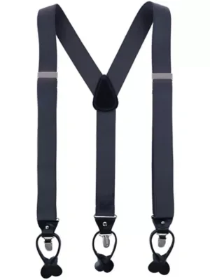 Classic Stretch 1 3/8 Inch Convertible Suspenders