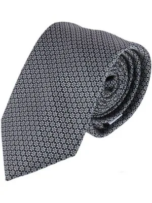 Micro Flowers Necktie by Ascentix