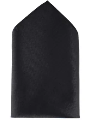 Etched Herringbone Twist Pocket Square by Ascentix