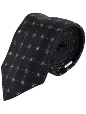 Flower Diamonds Necktie by Ascentix
