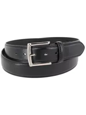 1.5 Inch Wide Basic Leather Belt by Ctm