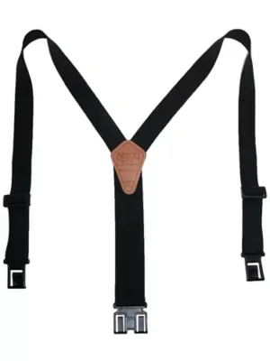 Elastic 1.5 Inch Wide Hook End Suspenders by Perry Suspenders