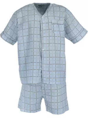 Short Sleeve Short Leg Pajama Set by Ten West Apparel