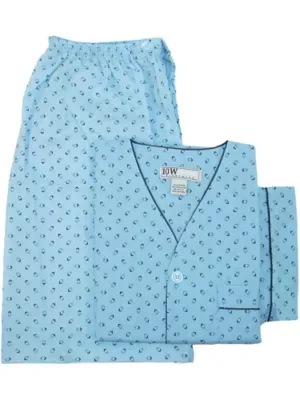 Short Sleeve Short Leg Pajama Set by Ten West Apparel