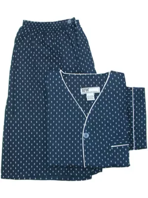 Short Sleeve Short Leg Pajama Set by Ten West Apparel