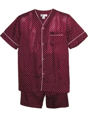 Short Sleeve Short Leg Pajama Set by Ten West Apparel