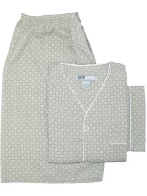 Short Sleeve Short Leg Pajama Set by Ten West Apparel