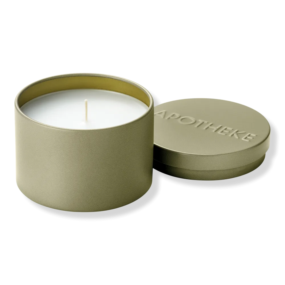 Black Cypress Scented Candle - 3 oz (mini Tin) by Apotheke